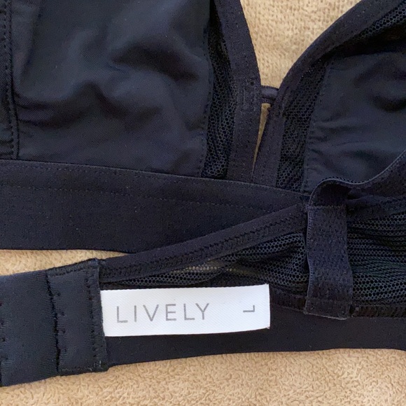 Lively nursing bra- mesh trim style bralette - Picture 3 of 3